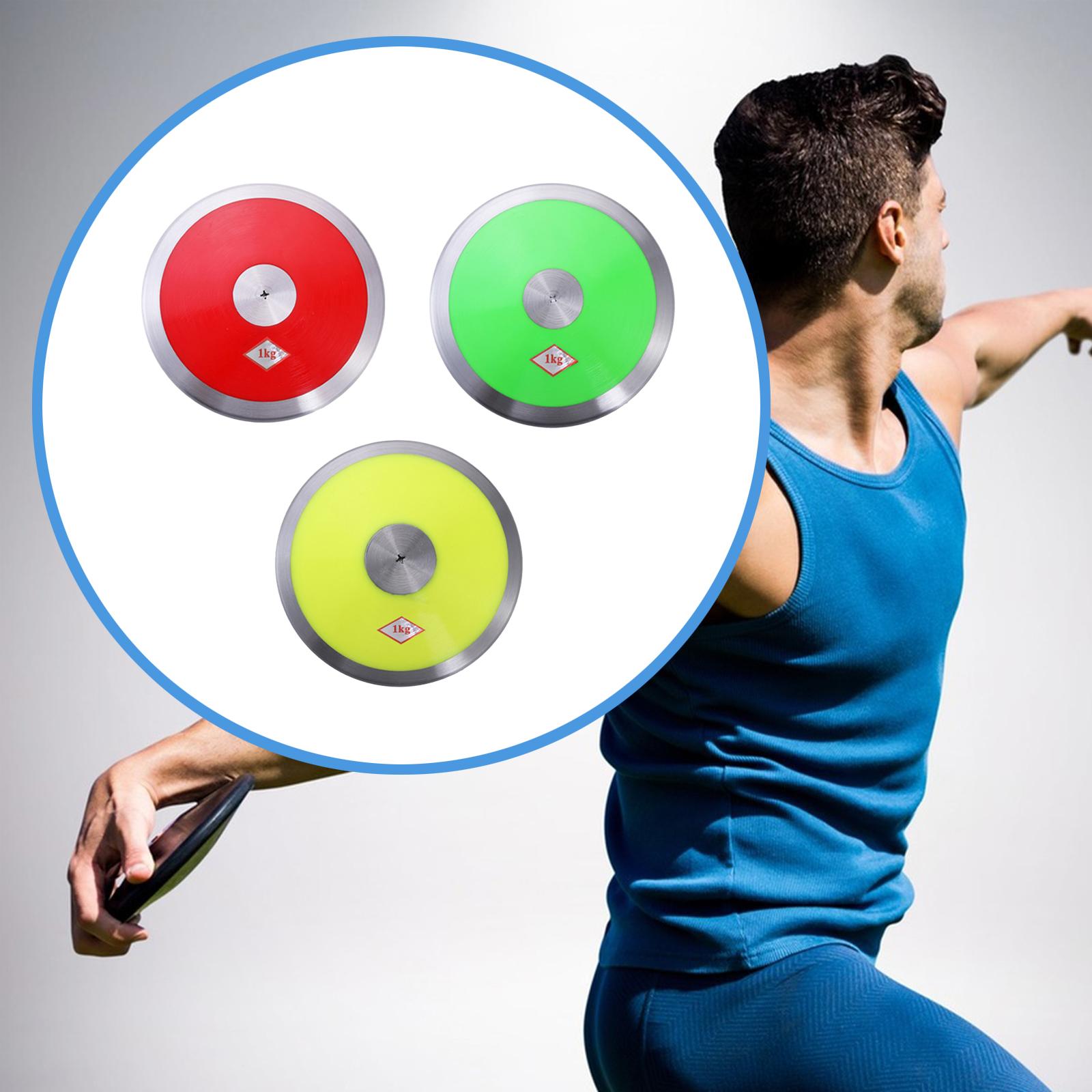 Discus Throw Training - 1kg Nylon Discus, Coordination Fitness Sports