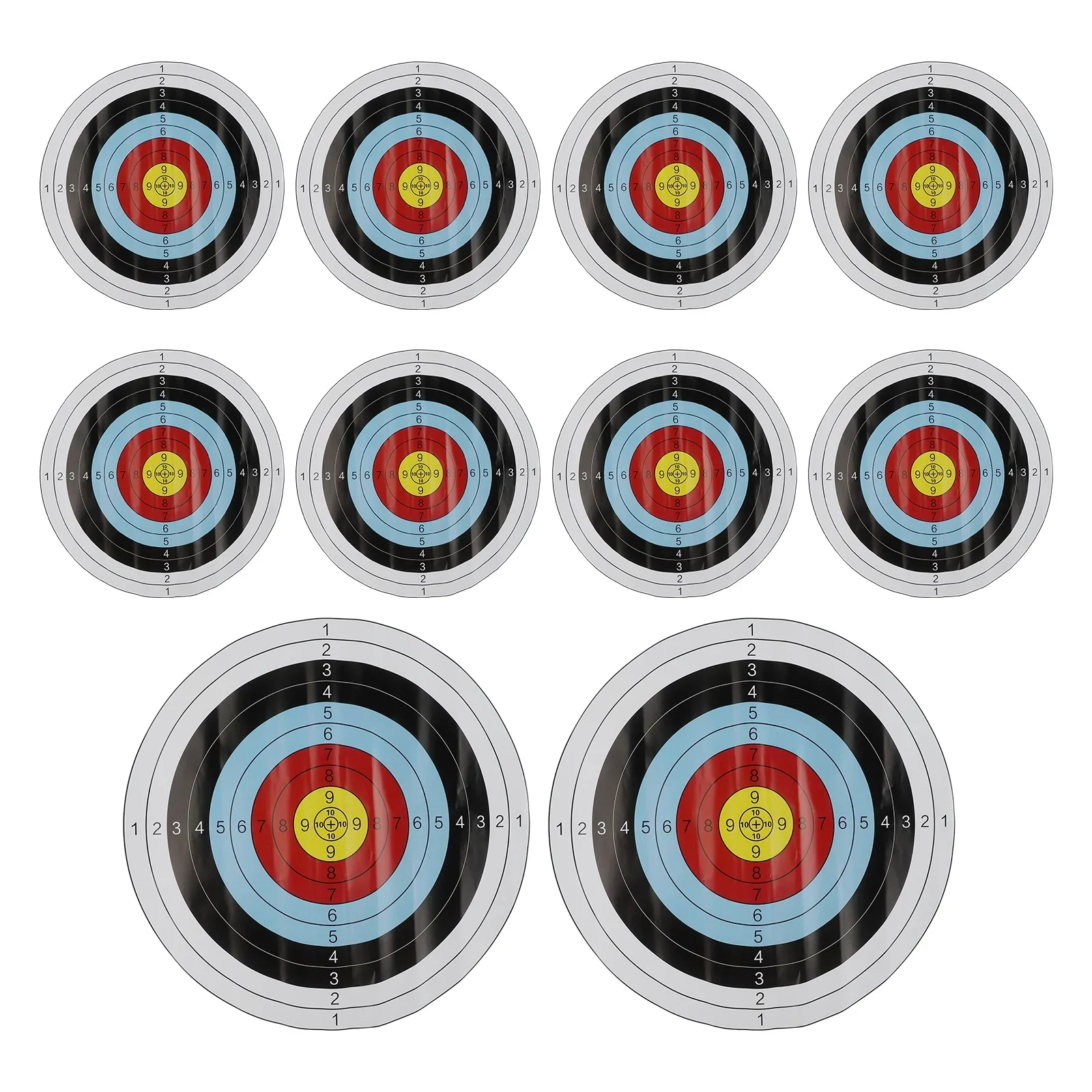10pc 40x40cm Archery Targets P - Archery Target Face 评论和价格
