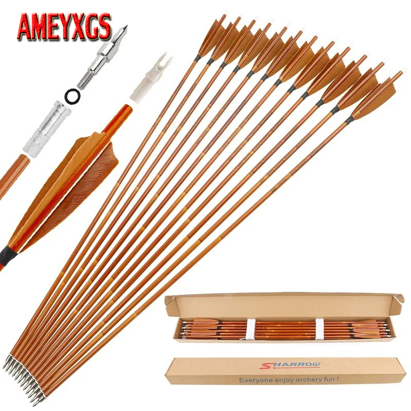 6/12pcs Mixed Carbon Arrows SP - Archery Target Face 评论和价格