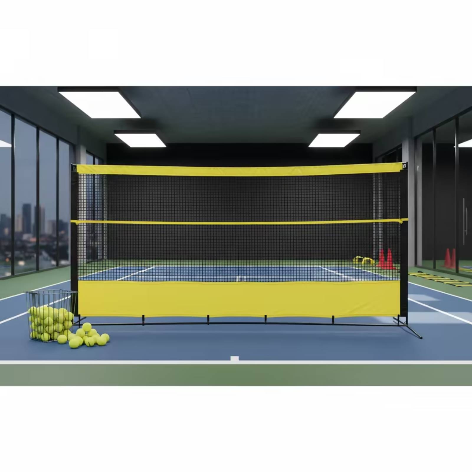 Tennis Rebound Net with Bag He - Sports Equipment Tennis 评论和价格